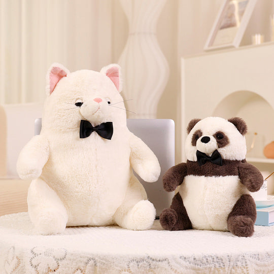 Cartoon Cute Pet Animal Cat Panda Doll Plush Toys