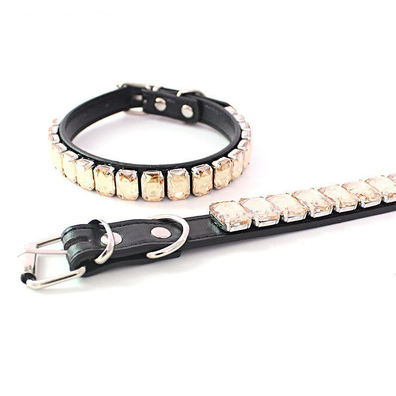 PU Dog  Cat Collar