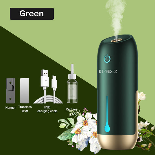 50ml Aromatherapy Machine Timed Automatic Spraying Fragrance Household Perfume Machine Toilet Deodorizing Air Purifying Diffuser