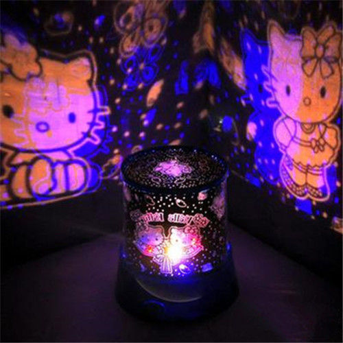 Dream Star Light Rotating Music Charging Children Projector Lamp